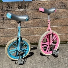 一輪車　ヘルメット、プロテクター付き