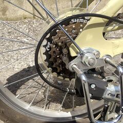 キャプテンスタッグ16インチ折り畳み変速6段。購入後1年半の画像