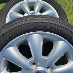 中古　YOKOHAMA　ヨコハマ　PARDA03　パラダ03　14インチ　ララパームホイール　アルミ　セットの画像