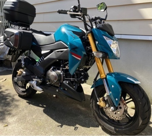 カワサキ Z125PRO 2023年新車登録 低走行車両