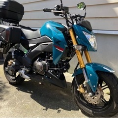 カワサキ Z125PRO 2023年新車登録 低走行車両