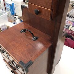 裁縫箱　レトロ【ジャングルジャングルイズミヤ広陵店】の画像