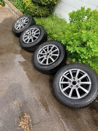 【商談中】アルミホイール、タイヤ付き15インチ