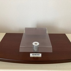 あげます　ONKYO アンプ、スピーカー展示台
