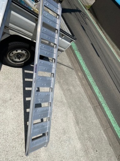 アルインコ  アルミ SA182505 バイク アルミブリッジ  はしご ラダー