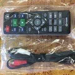 キュリオム　DVDプレーヤー　ほぼ未使用品です。の画像