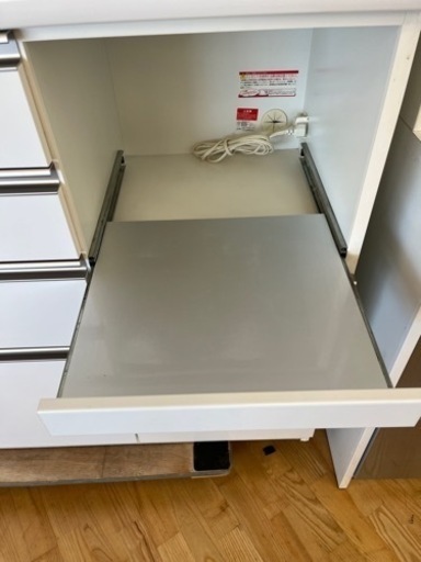 N626★ユーアイ製★レンジボード★カップボード★食器棚★幅1400mm