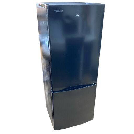 TOSHIBA 東芝 冷蔵庫 vegeta 153L 2ドア GR-U15BS ブラック 2022年製