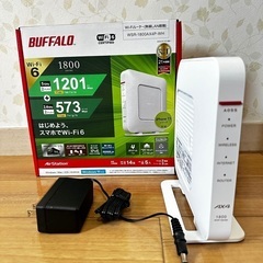 新品未使用 BUFFALO Wi-Fi 6(11ax) WSR-...