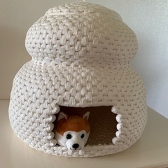 値下げ❗️猫ちぐら　鏡餅型？の画像