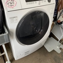 シャープ 2022年製 10kg　ドラム式洗濯機 ES-H10F　　