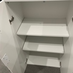 あげます！【鍵付き組み立てキャビネット】の画像