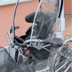 【お取引中】子供乗せ自転車の画像