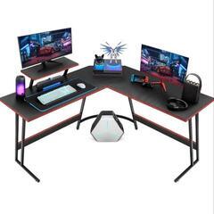 ゲーミングデスク L字デスク 幅130cm パソコンデスク pcデスク