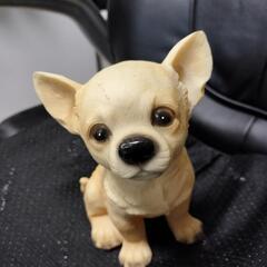 予約済　可愛いチワワの子犬の置物