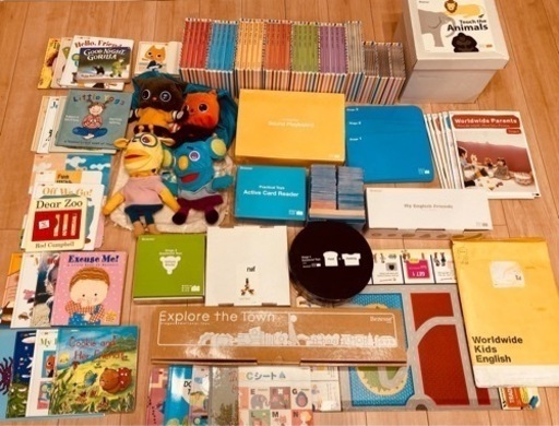 ✨美品✨　ベネッセ　ワールドワイドキッズ　world wide kid's　フォニックス　英会話教材　フルセット