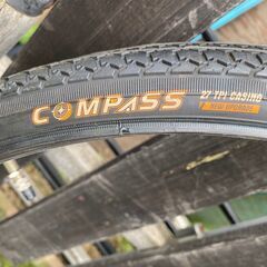 ほぼ新品！自転車タイヤ COMPASS 26インチ 2本セット　※店舗商品の画像