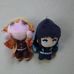 無一郎と善逸のぬいぐるみ