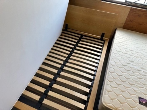 商談中 家具 ベッド セミダブルベッド　無印良品 