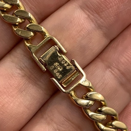 K18 18金　喜平ダイヤ　ブレスレット　36.4g 2面ブレス