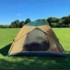 Coleman コールマン テント 大型 マット付きの画像