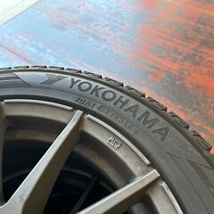 即日手渡し歓迎！発送不可　OZホイール　E250にて使用　スタッドレスタイヤ　245/45R17　無料のためノークレーム・ノーリターンの画像