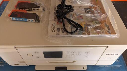 EPSON EP-810AW パソコン プリンター 予備インク付き