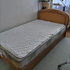 家具 ベッド セミダブルベッド