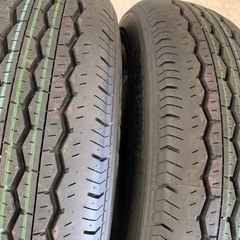 ブリヂストン・エコピアRD613★ハイエース◆夏タイヤ（195/80R15） 4本セット( 15インチ 新車外し )の画像