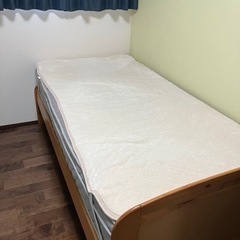 家具 ベッド シングルベッドの画像