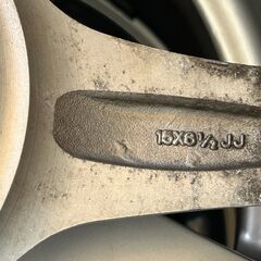 即日手渡し歓迎！発送不可　社外ホイール　ヴォクシーにて使用　スタッドレスタイヤ　195/65R15　無料のためノークレーム・ノーリターンの画像