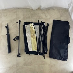 godox 照明セット 撮影 (レフ版 カメラ 三脚 照明 ソフトボックス)の画像
