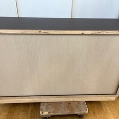 値下げしました。N628★ニトリ製★サイドボード★キャビネット★幅1200mmの画像