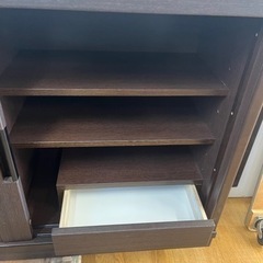 値下げしました。N628★ニトリ製★サイドボード★キャビネット★幅1200mmの画像