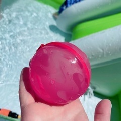 スプラッシュボール　水風船　水遊び　繰り返し使える　無限の画像