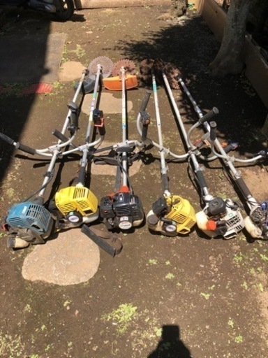 草刈機5台?1万8千円?