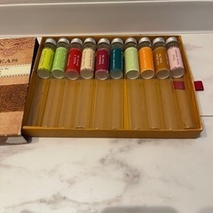 お値下げしましたガラスのティー容器の画像