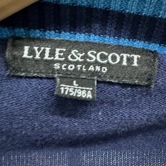 カーディガン メンズ LYLE&SCOTTの画像