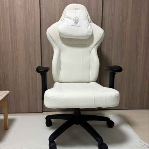 ゲーミングチェア　オフィスチェア　ホワイト