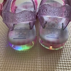 16㎝♡女児サンダルの画像