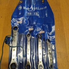 ヒット板ラチェットレンチ４本セット　新品