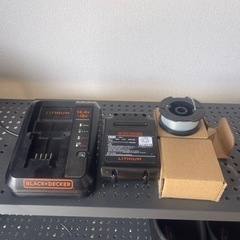 草刈り機　庭の手入れ　ブラックアンドデッカーの画像