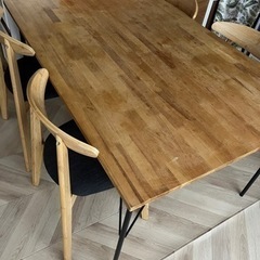 ダイニングテーブル 135x90.6x70.5cmの画像