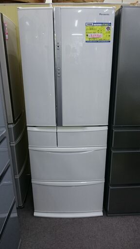 （☆10月31日まで￥50,000で販売中☆）パナソニック　６ドア冷蔵庫４５１L　２０１９年製　NR-FV45S5　フレンチドア　　69ｃｍ幅　真ん中冷凍室　自動製氷付き　白　　　高く買取るゾウ八幡東店