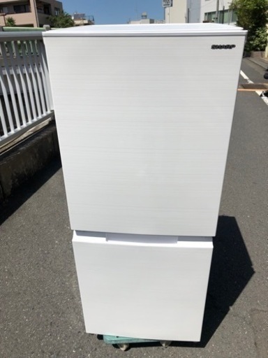 (ジ45)SALE‼️¥19,800(税込) SHARP ノンフロン冷凍冷蔵庫 SJ-D15G-W 2020年製