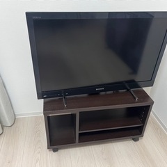 SONY BRAVIA 32型テレビ＆テレビボード　家電 テレビ...