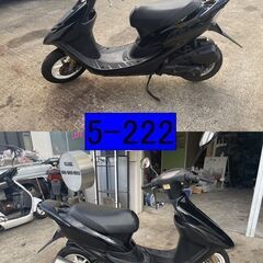 お取引頂きました。買い取り、下取り大歓迎!!保証付き車両になります♪　愛知県公安委員会登録業者(オートバイ商)☆GARAGE-ECO千音寺☆軽整備＆点検済み☆ライブディオZX黒　5-222名古屋市中川区より!!の画像