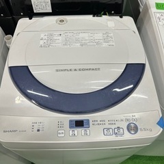 早い者勝ち大セール‼️‼️＋ご来店時、ガン×2お値引き‼️SHARP(シャープ) 2016年製 5.5kg 洗濯機🎉