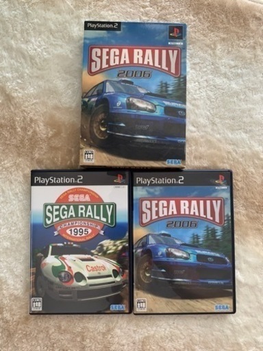 【PS2】セガラリー2006「セガラリー・チャンピオンシップ」同梱(中古品)
