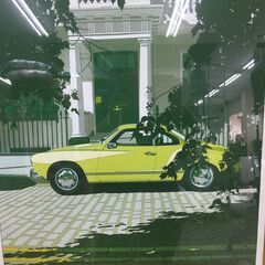 中古　美品　絵画　佐藤茂樹　エクレストン・スクェア　イエローバージョン　640×850　愛知　一宮市　江南市　稲沢市　名古屋　岐阜　各務ヶ原　岐南町　羽島　三重　名古屋　グッドプライス一宮の画像